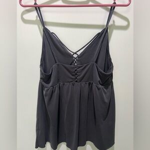 American Eagle Soft & Sexy Sueded XS Grey Top